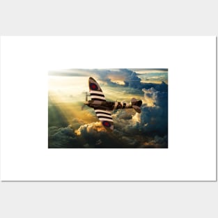 bbmf spitfire Posters and Art